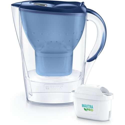 קנקן Brita Marella 2.4 ליטר עם פילטר MAXTRA PRO ALL-IN-1 – מים צלולים ובריאים בכל לגימה! 💧